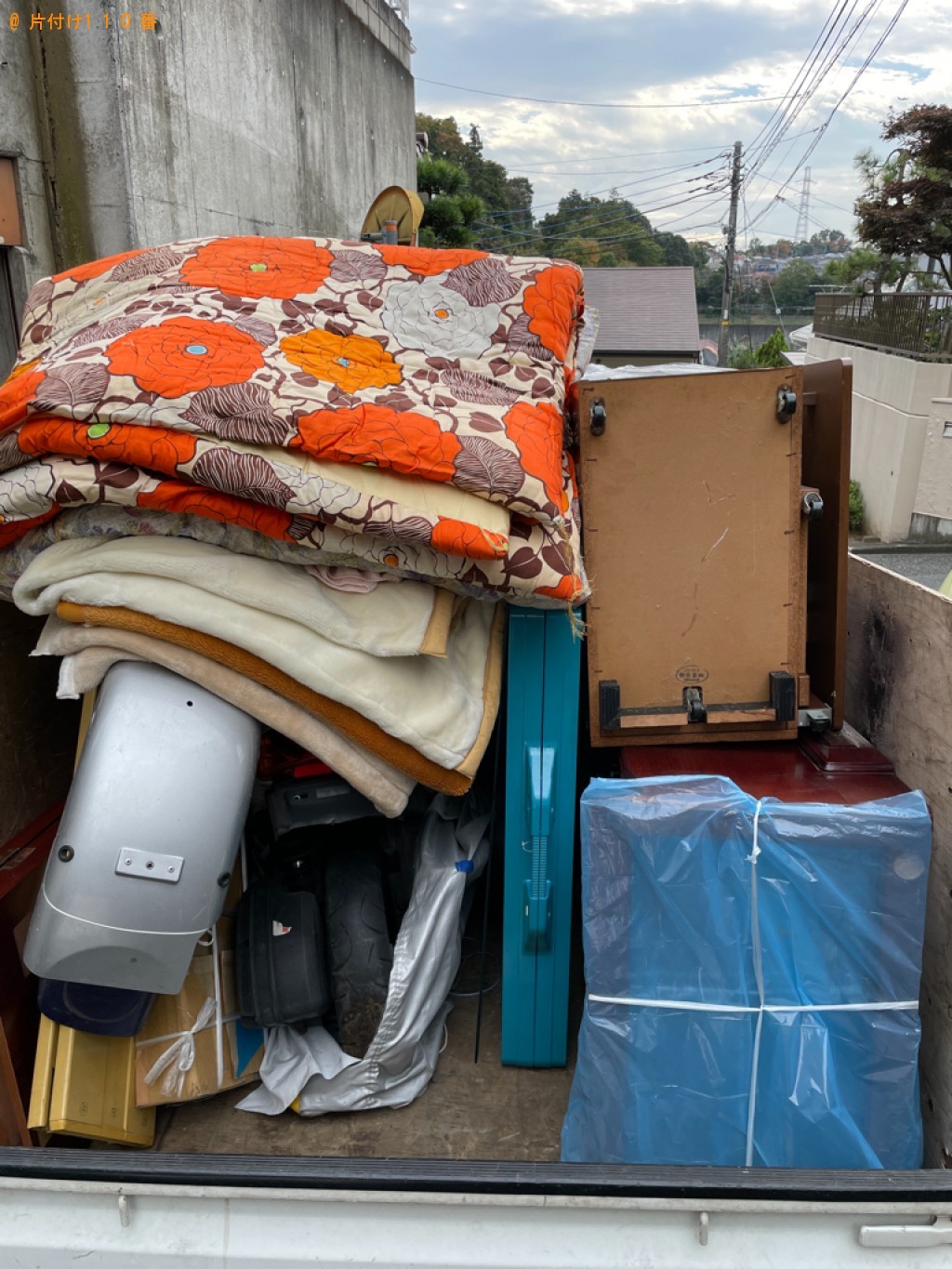 【那覇市】スクーター、カー用品、布団、家電等の回収・処分ご依頼