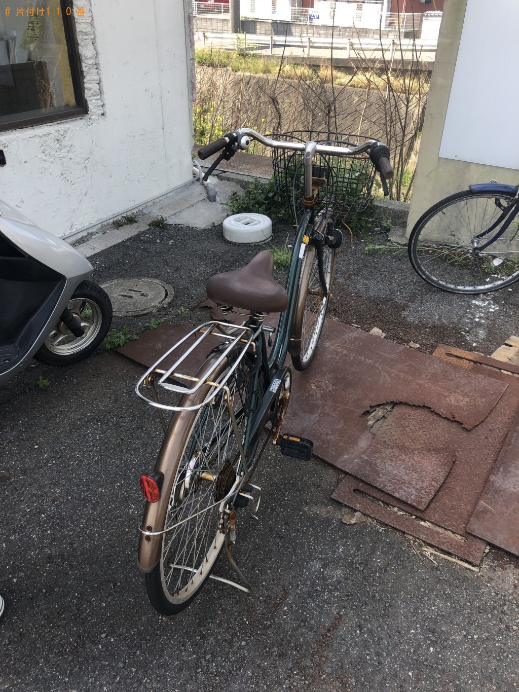 【北大東村】自転車一台の回収　お客様の声