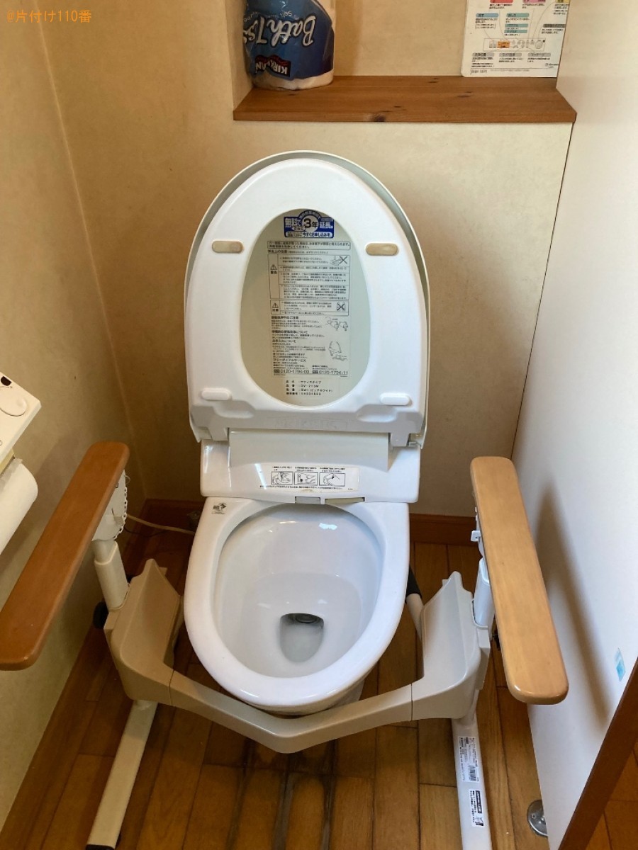 8畳6畳10畳の3部屋とトイレのハウスクリーニングご依頼