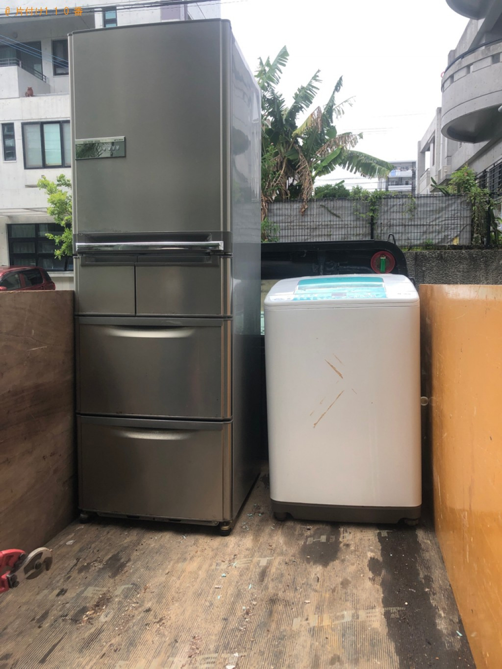 【那覇市】冷蔵庫、洗濯機、こたつ、ガスコンロ、電子レンジ等の回収