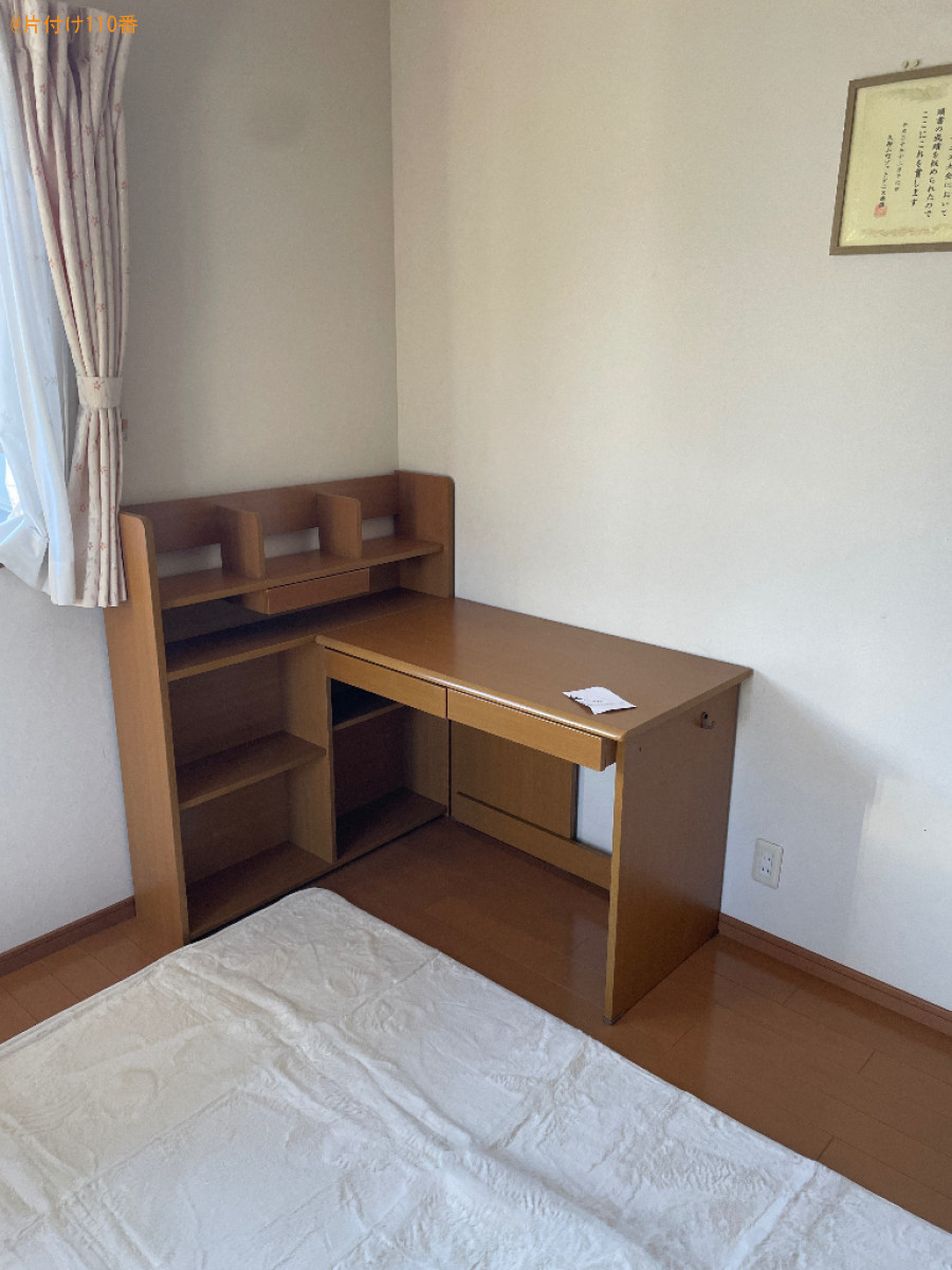 シングルベット、机、電子ピアノの移動作業ご依頼　お客様の声