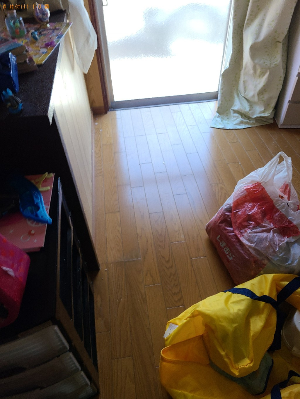 一軒家の4Kの整理整頓、不用品回収、浴室クリーニングご依頼