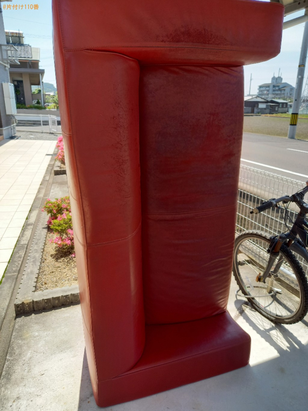 三人掛けソファーの回収・処分ご依頼　お客様の声