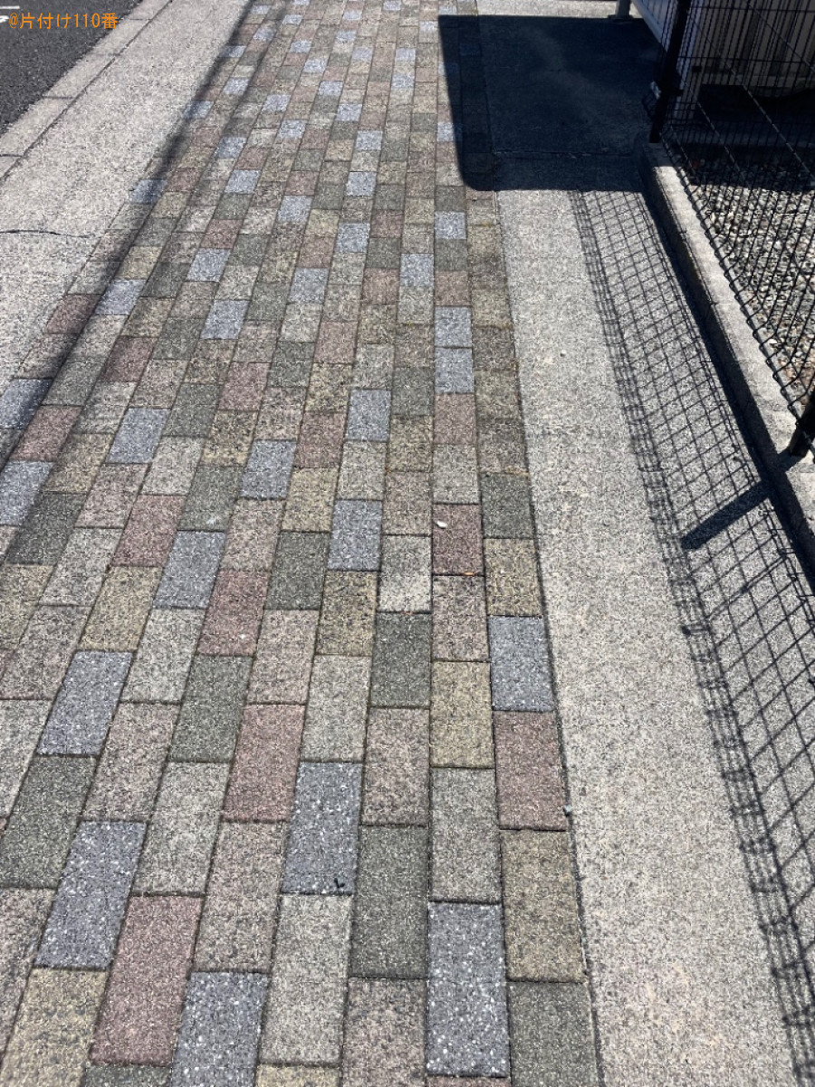 袋詰めしてある防犯砂利の回収・処分ご依頼 お客様の声